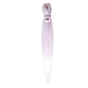 VIP Kanekalon 3-83, (99/L Pink/White), 70 см.
