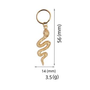 Подвеска «Змейка», золото