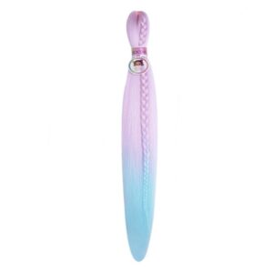 VIP Kanekalon 2-57, (L Pink/L Mint), 70 см.