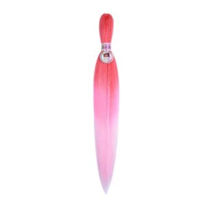VIP Kanekalon 3-68 (Red/Pink/LPink), 70 см.