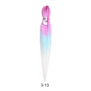 VIP Kanekalon 3-13, (Pink/Mint/White), 70 см.