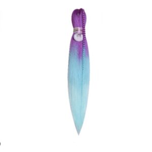 VIP Kanekalon 3-22, (Hot Plum/Mint/L Mint), 70 см.