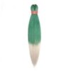 Easy braid Канекалон Green/Silver, 60 см.