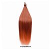 Биопротеиновый волос, T Chestnut9, 70 см.