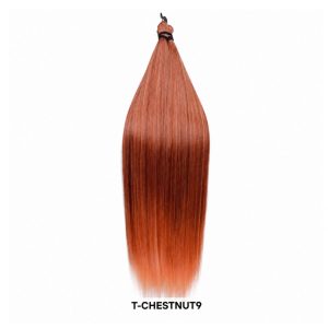 Биопротеиновый волос, T Chestnut9, 70 см.