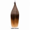 Биопротеиновый волос, Ombré Brown, 70 см.