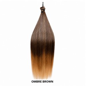 Биопротеиновый волос, Ombré Brown, 70 см.